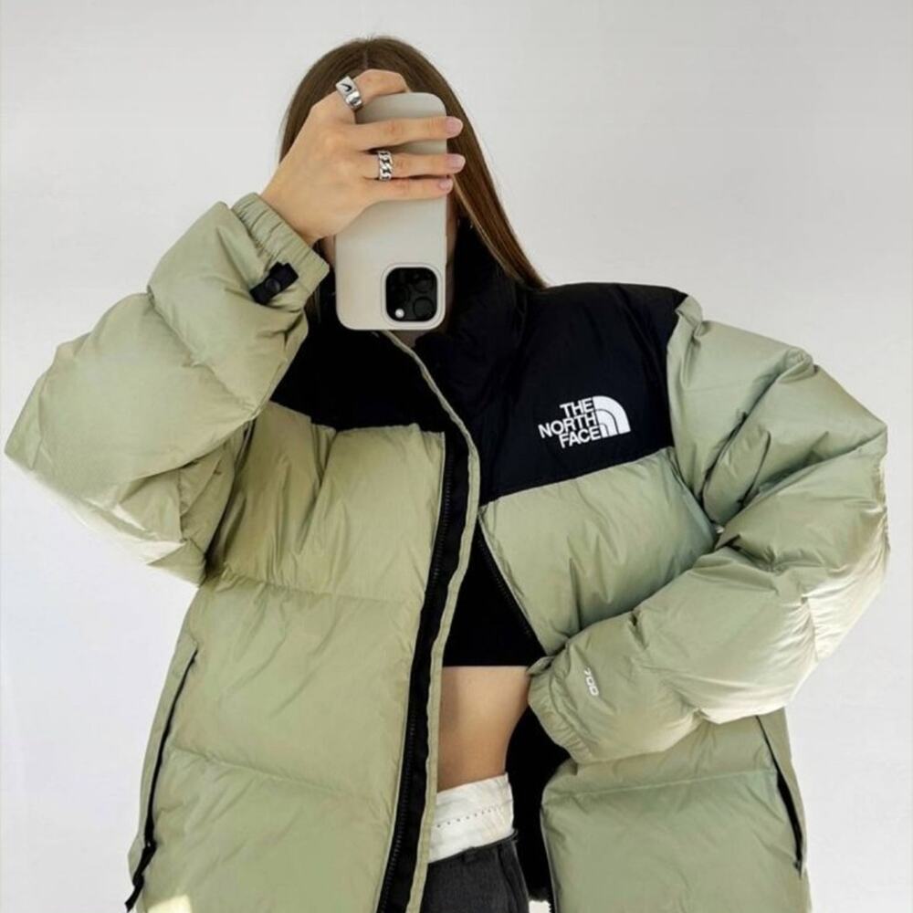 THE NORTH FACE 1996 Collection Down Jacket Winter Unisex Tea Green 2x MSRP $280